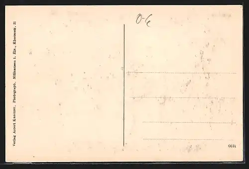 AK Riedisheim, Frontalansicht des Klosters