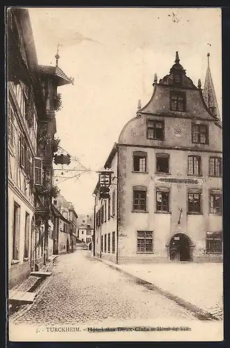 AK Turckheim, Hotel des Deux-Clefs