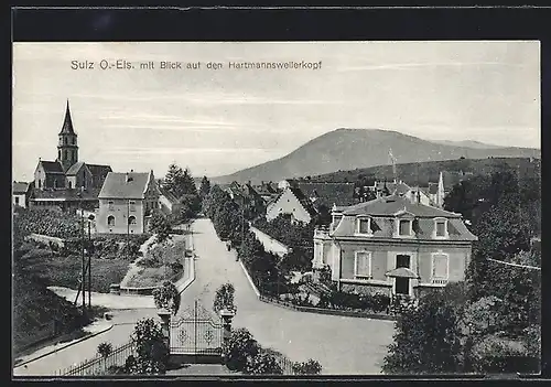 AK Sulz, Teilansicht mit Blick auf den Hartmannsweilerkopf