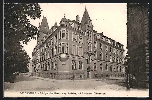 AK Strasbourg, Clinique des Assurances Sociales, 45 Boulevard Clémenceau