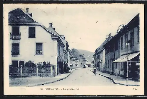 AK Schirmeck, La grande rue