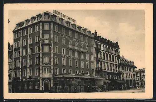 AK Strasbourg, Hotel des Vosges, 3, Place de la Gare