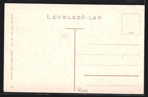AK Kronstadt, Durchblick an der Graft