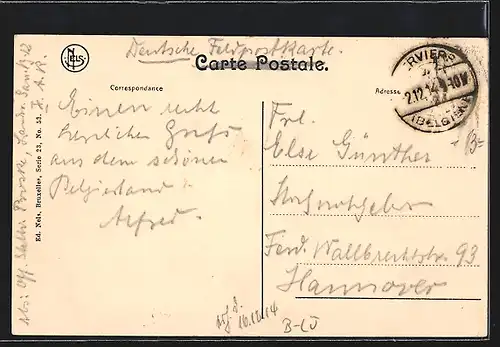 AK Verviers, Rue de la Paix