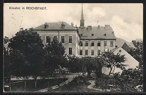 AK Reichstadt, Partie am Kloster