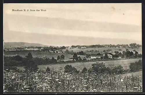 AK Mendham, NJ, View from the West
