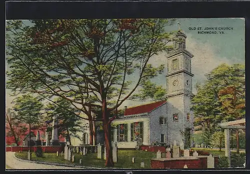 AK Richmond, VA, Old St. John`s Church