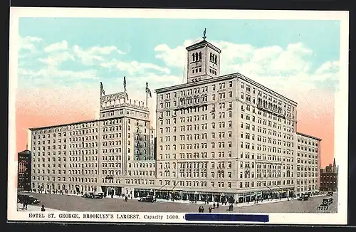 AK New York, NY, Hotel St. George, Brooklyn