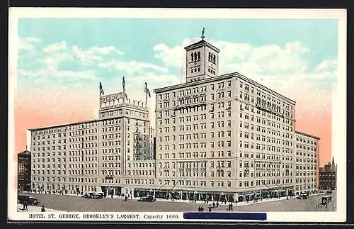 AK New York, NY, Hotel St. George, Brooklyn