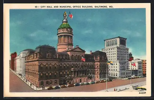 AK Baltimore, MD, City Hall and Municipal Office Building