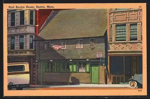 AK Boston, MA, Paul Revere House