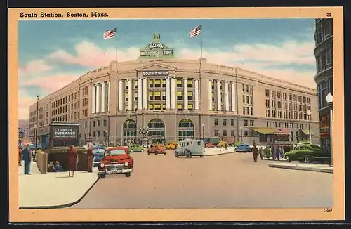 AK Boston, MA, View of South Station