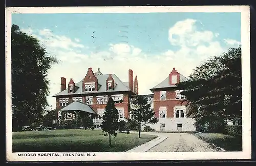 AK Trenton, NJ, View of Mercer Hospital