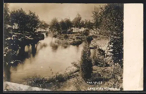AK Lake Hopatcong, NJ, View over the isles