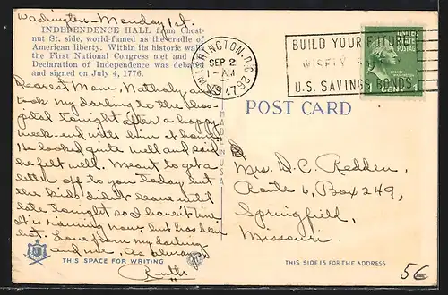 AK Philadelphia, PA, Independence Hall, Chestnut St.