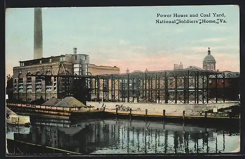 AK Hampton, VA, Power House and Coal Yard, National Soldiers Home