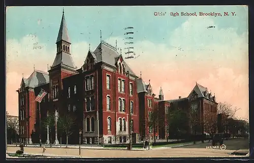 AK New York, NY, Girls` High School, Brooklyn