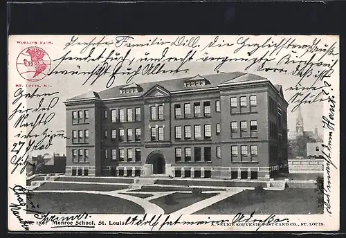 AK St. Louis, MO, View of Monroe School