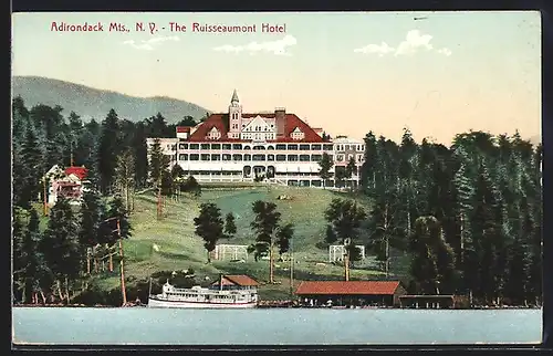 AK Adirondack Mts., NY, The Ruisseaumont Hotel