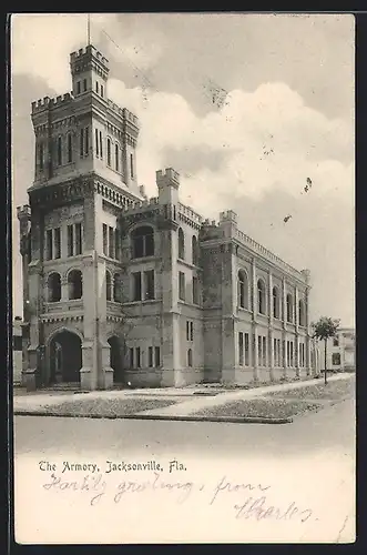AK Jacksonville, FL, View of the Armory