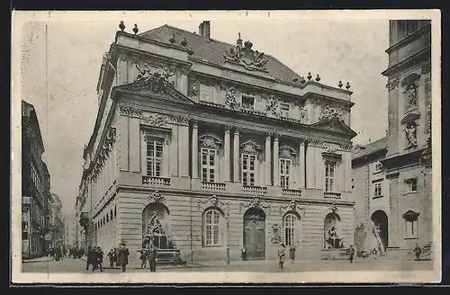 AK Wien, Blick auf die alte Universität
