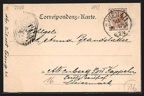 AK Wien, Stephanie-Brücke und Franz Josefs-Quai