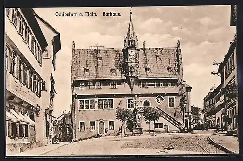 AK Ochsenfurt a. M., am Rathaus