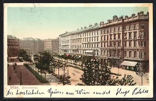 AK Wien, Blick über den Kolowratring