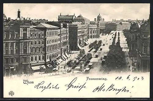 AK Wien, Partie vom Franzensring