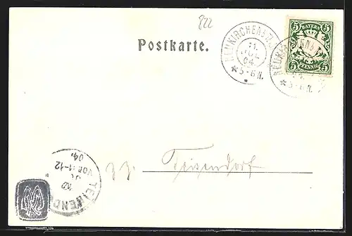 AK Neukirchen, Teilansicht, Kirche, Ortspartie