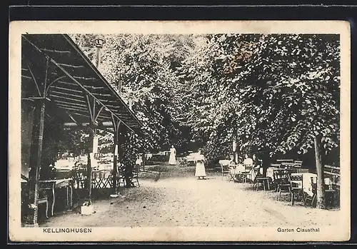 AK Kellinghusen, Cafe Clausthal, Garten