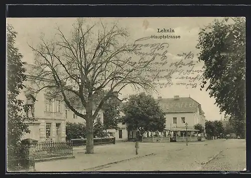 AK Lehnin, Partie an der Hauptstrasse