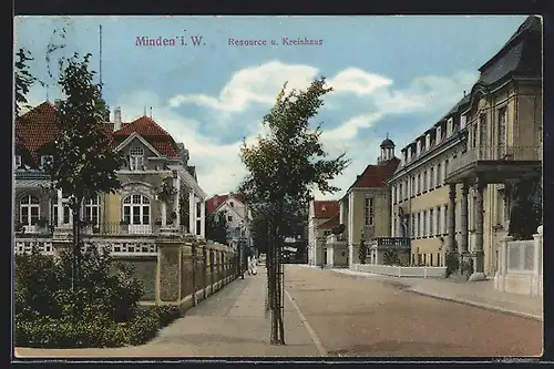 AK Minden i. W., Resource und Kreishaus