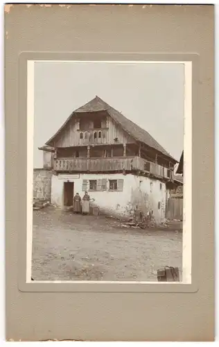 Fotografie Herbert Wolf, Cham, Ansicht Grafenkirchen, Blick auf die Krämerei Barbara Preisser