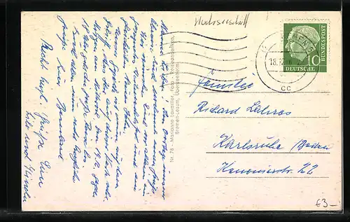 AK Passagierschiff TS Castel Felice auf See