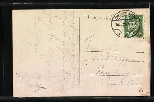 AK Norddeutscher Lloyddampfer Columbus