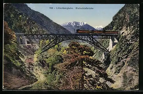 AK Lötschbergbahn, Bietschtalbrücke