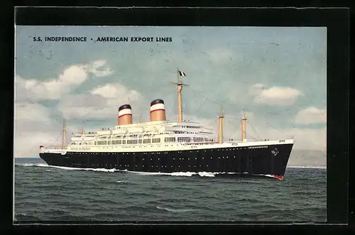 AK S. S. Independence der American Export Lines