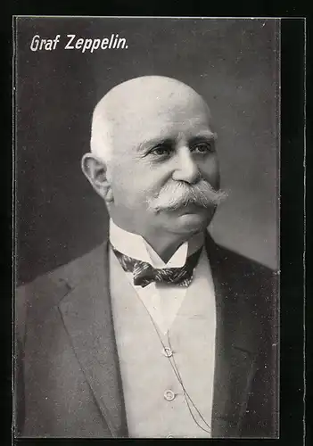 AK Portrait von Graf Ferdinand von Zeppelin