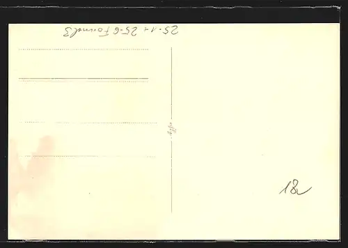 Foto-AK Fahrer in Rennwagen mit Startnummer 16