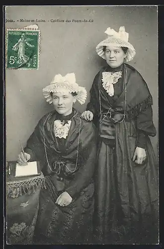 AK Ponts-de-Cé, Coiffure des Ponts-de-Cé