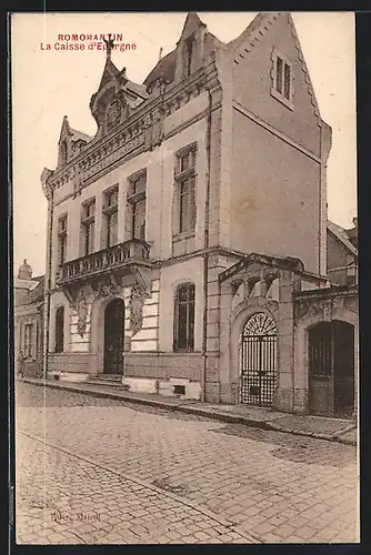 AK Romorantin, La Caisse d`Epargne