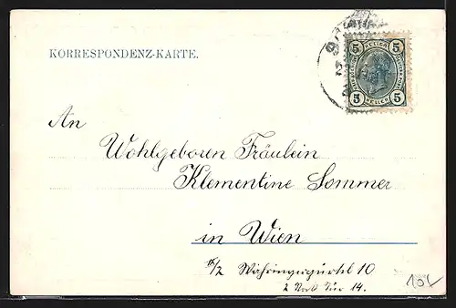 AK Wien, Städtische Kaiser Franz Joseph-Jubiläums-Lebens-Rentenversicherungs-Anstalt, Tuchlauben 10