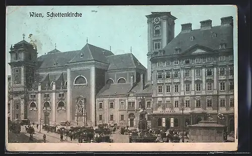 AK Wien, Schottenkirche mit Apotheke