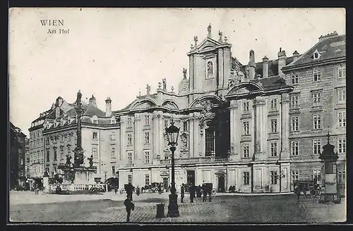 AK Wien, Am Hof mit Denkmal
