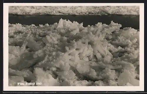 AK Wien, Eisstoss im Jahre 1940