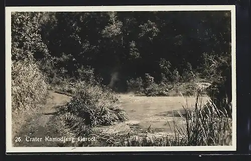 AK Garoet, Hot spring in the crater of Kamodjang