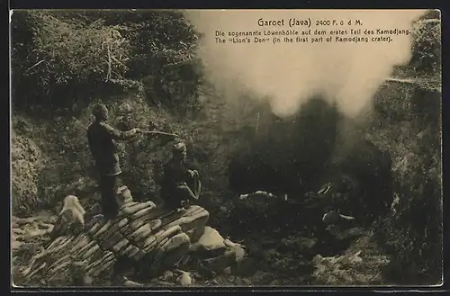 AK Garoet (Java), The Lion`s Den in the Kamodjang Crater