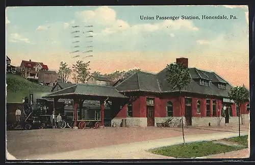 AK Honesdale, PA, Union Passenger Station