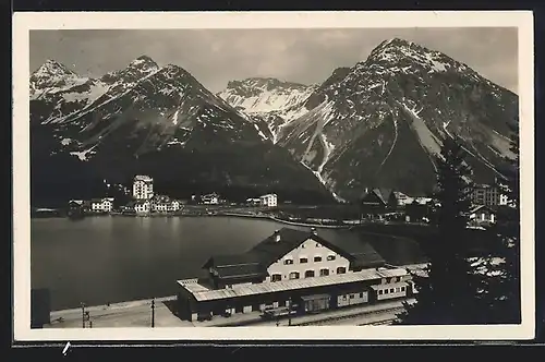 AK Arosa, Bahnhof und Obersee